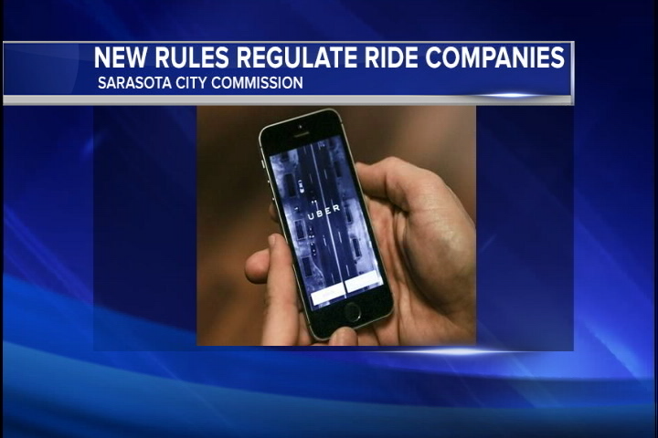 Video Report:  New Rules to Regulate Ride Companies in Sarasota | SNN TV
