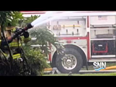 SNN Video Report: Lightning Causes House Fire in Sarasota
