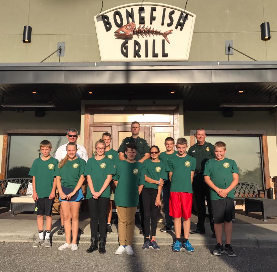 SCSO:  Students enrolled in the Sheriff’s Activities League (SAL) wrapped up their fishing program