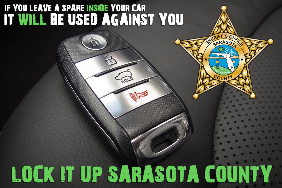 Sheriff Knight Reminds Citizens to Lock Car Doors