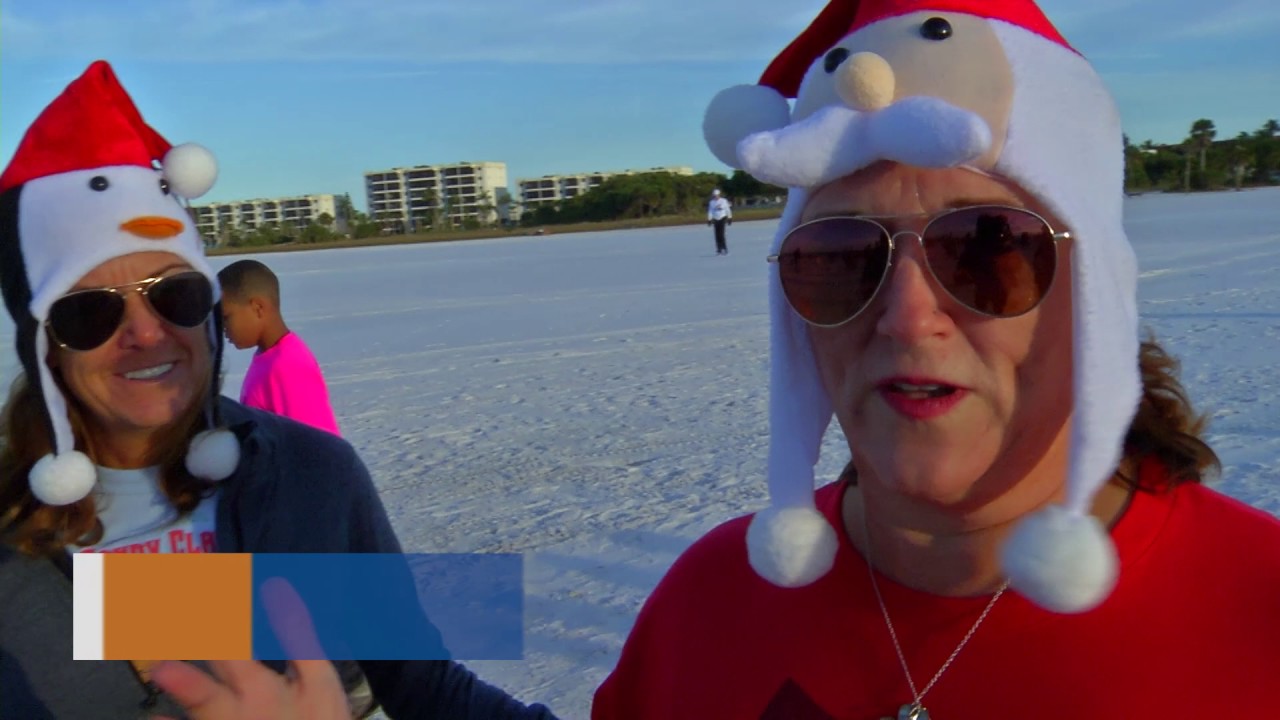 Video Report: Sandy Claws Beach Run 2016 at Siesta Key