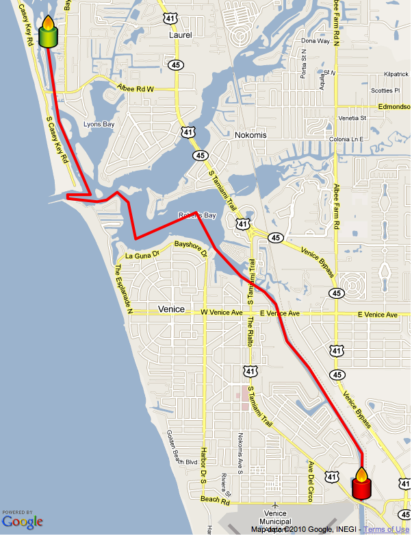 Email To The Scoop News – Upset Over The Parade Boats Turning Before The Point Indicate On The Route Map