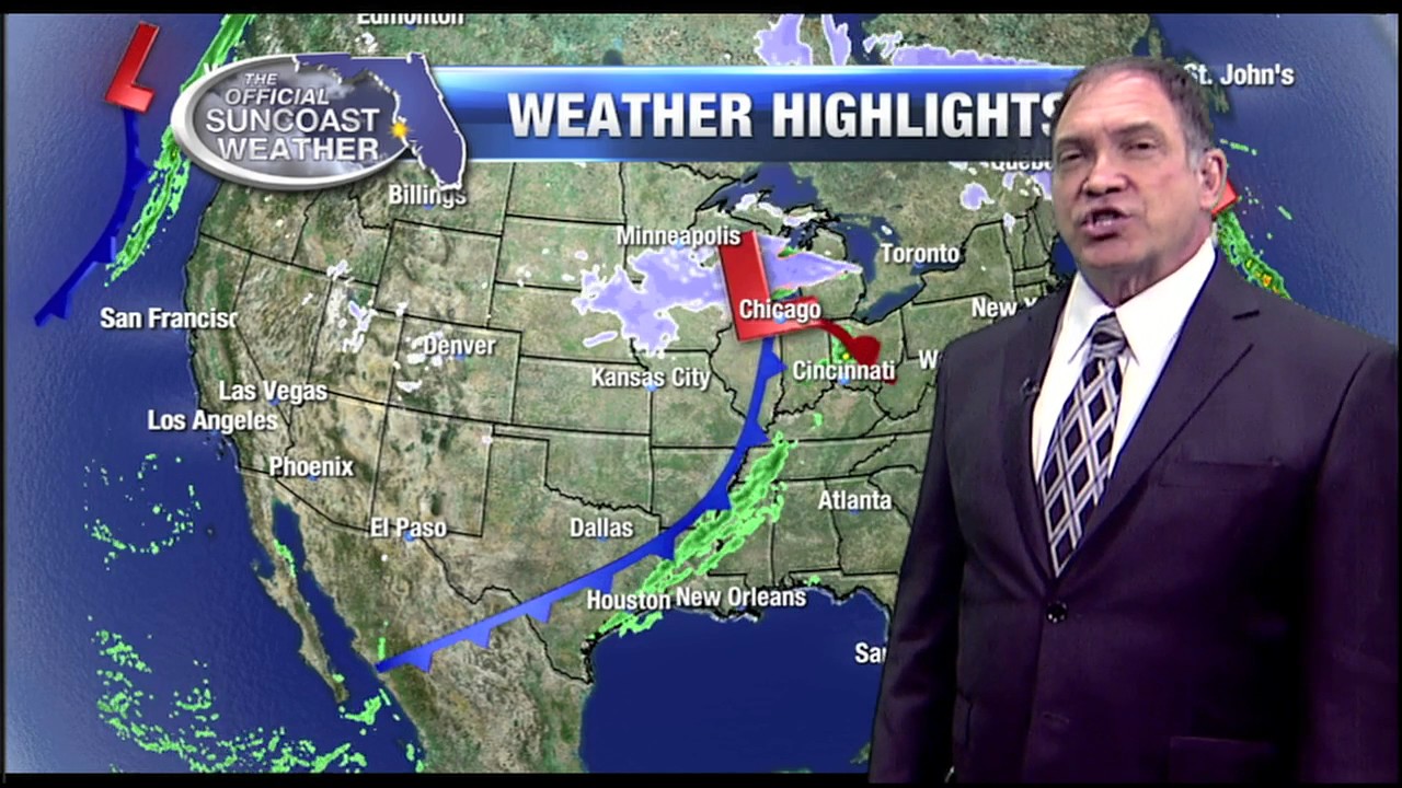 Video Report: The Official Suncoast Forecast – 6am January 25, 2017 – WWSB