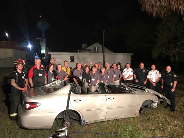 Venice Firefighters Host Citizens for Live Demonstration