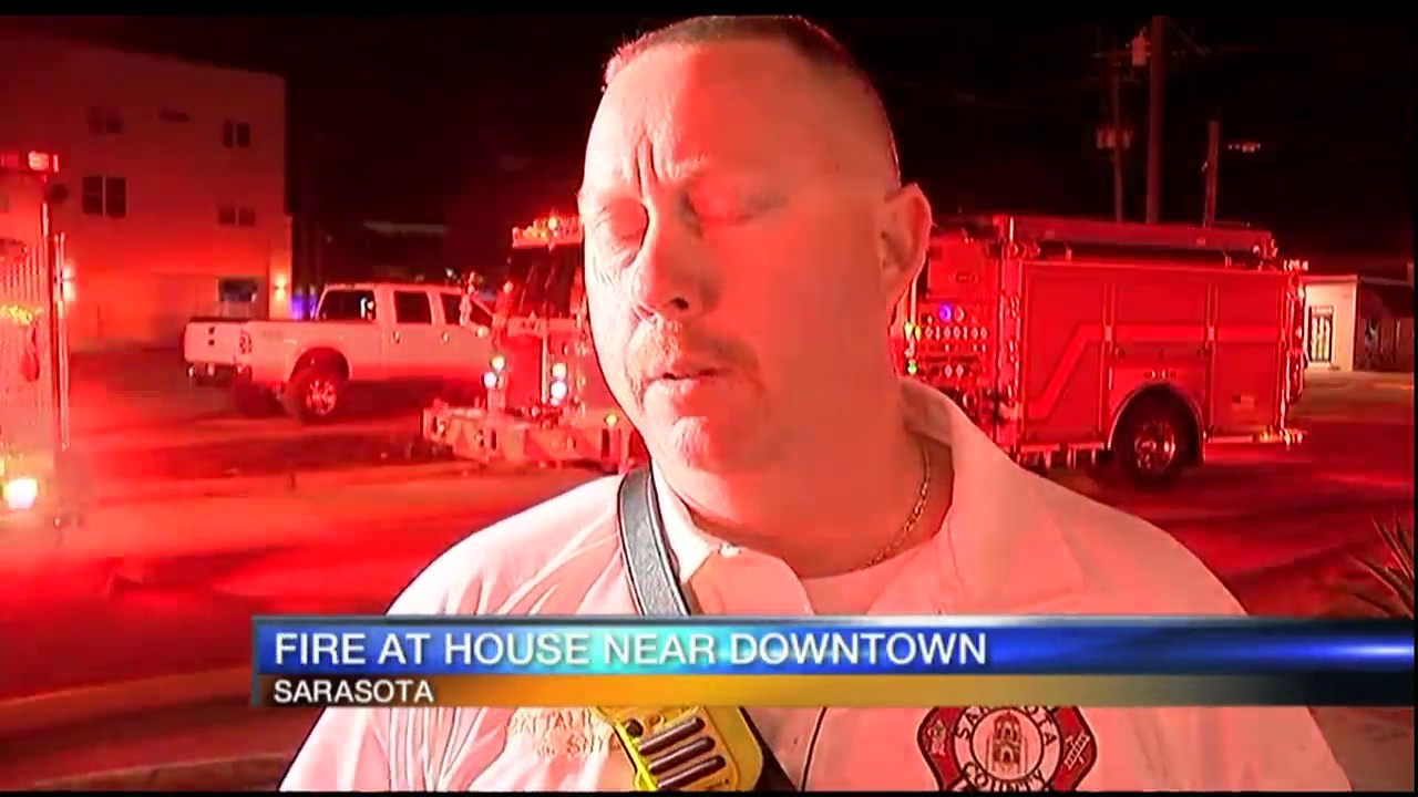 Video Report: House fire near downtown Sarasota – WWSB