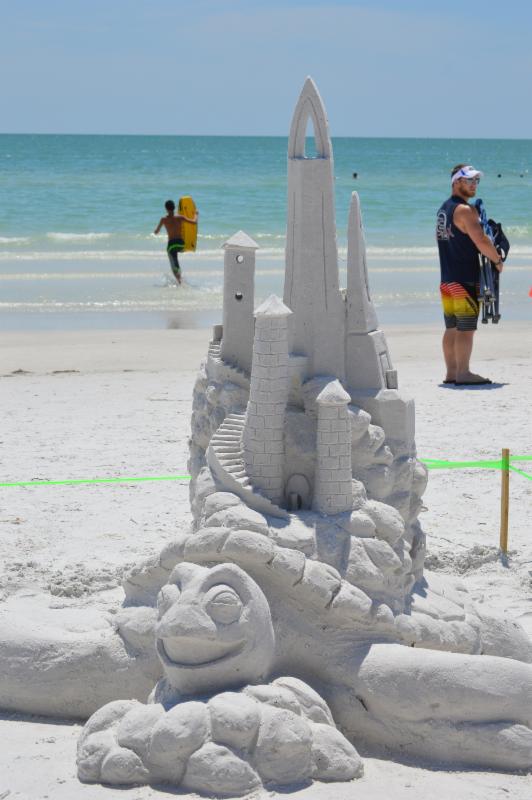 Amateur Sand Sculpture Contest returns to Siesta Beach