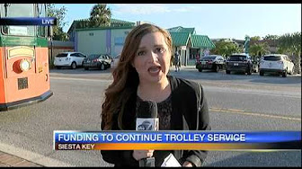 Video Report: Funding To Continue Trolley Service For Siesta Key