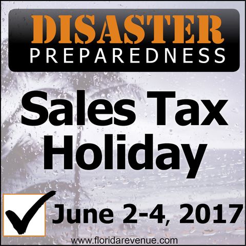 The Scoop News Video Report: Florida Disaster Preparedness Sales Tax Holiday This Weekend 