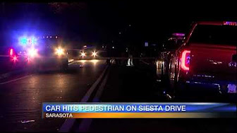 Video Report: Pedestrian hit by vehicle on Siesta Drive in Sarasota – WWSB