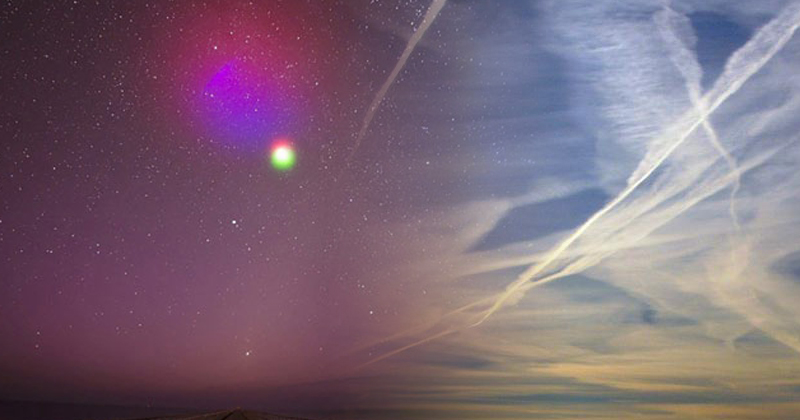 NASA to Prove Chemtrails Exist With Colorful Night Show  