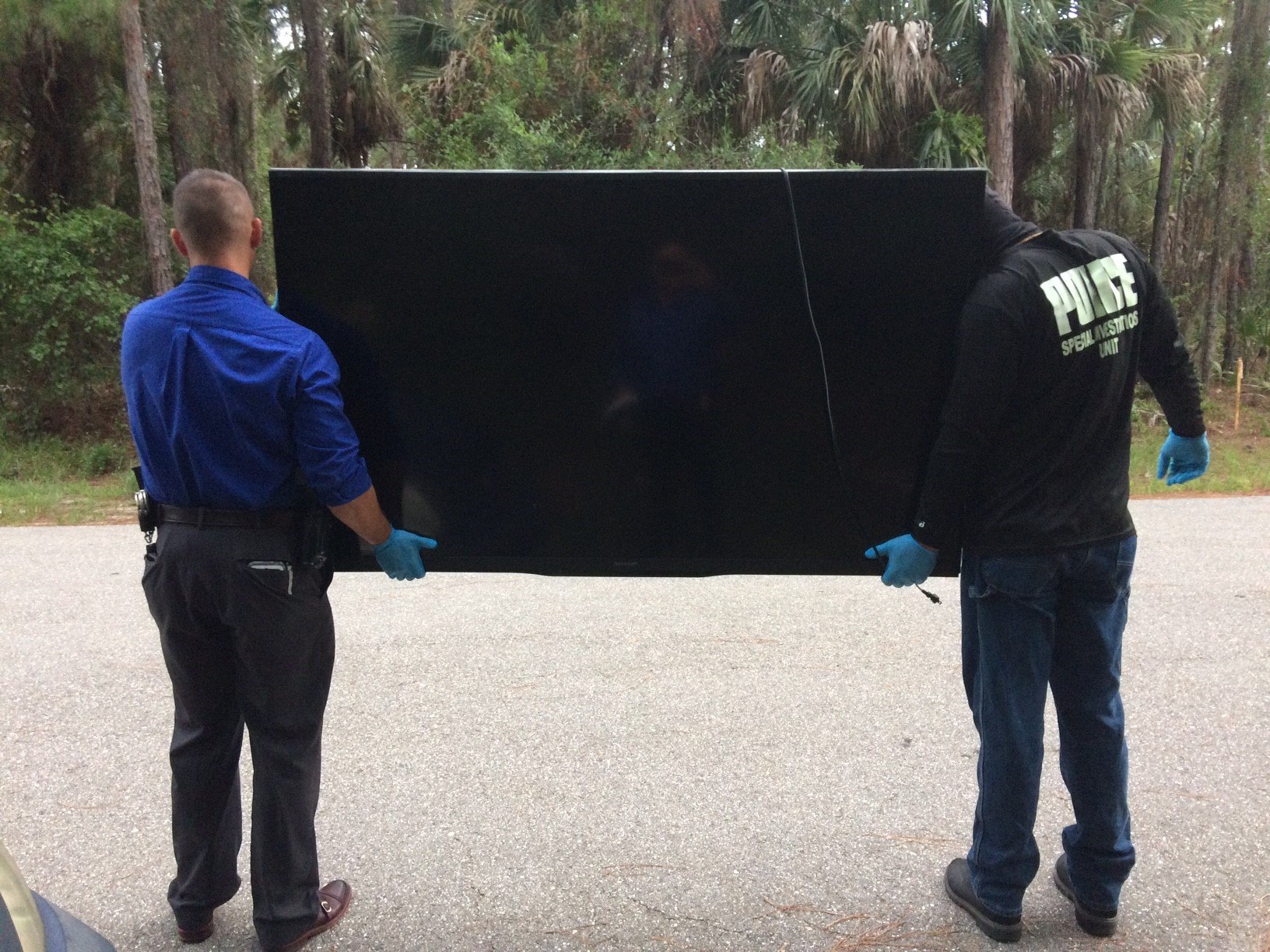 North Port Police SIU recovers a TV that was traded for drugs