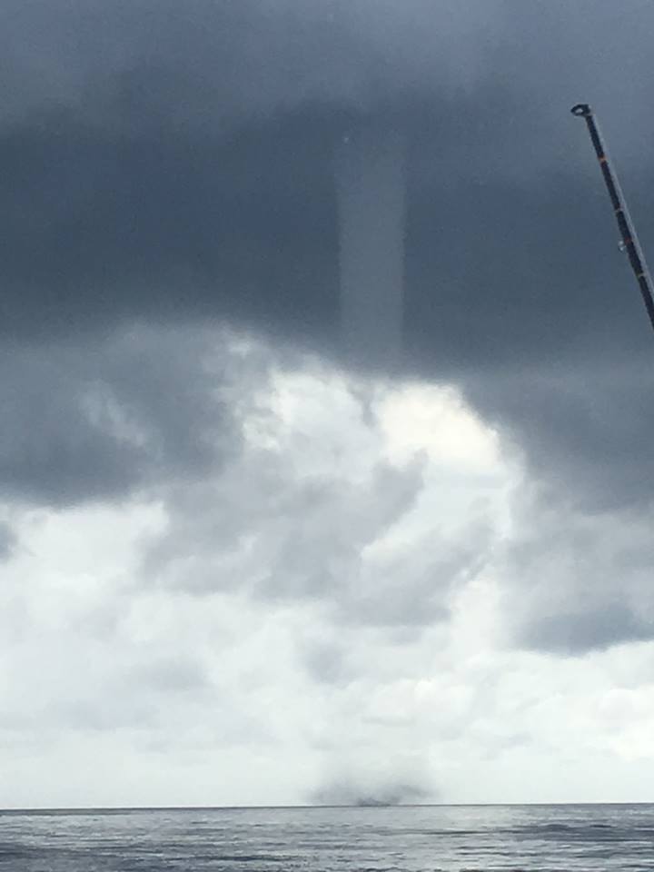 Video: Waterspout spotted in Siesta Key, FL earlier today 