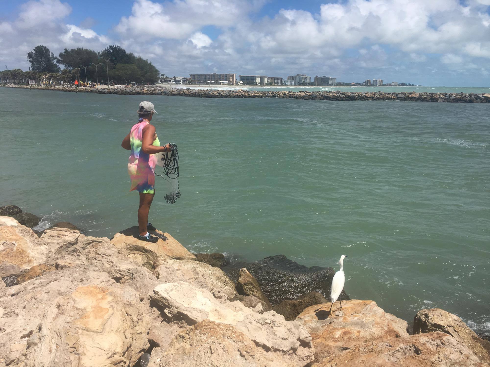Video: Jet Ski dudes trying to get some waves and the jetty area, Venice Florida 