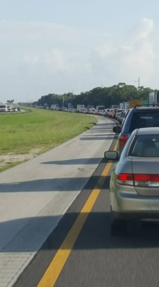 Oh boy, I75 is a parking lot once again
