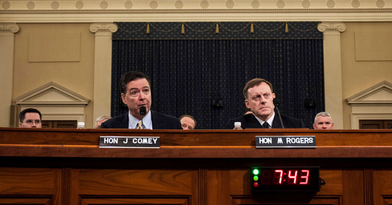 Comey Lied to Congress About NSA Mass Surveillance of U.S. Citizens  