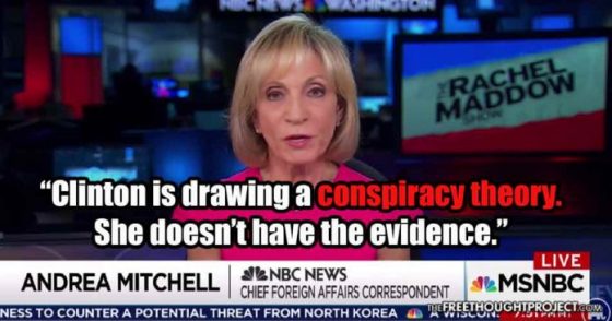 WATCH: Mainstream Media Finally Admits Russiagate is Clinton’s ‘Conspiracy Theory’ 