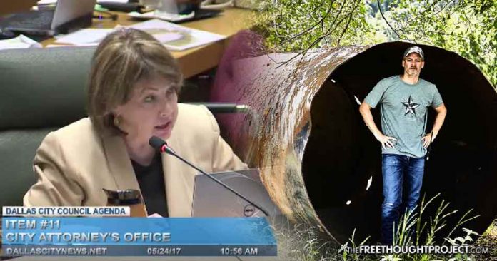 WATCH: City Council Furious Man Has Enough Money to Keep them From Stealing His Land