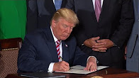 Video: Trump introduces plan to privatize air traffic control 