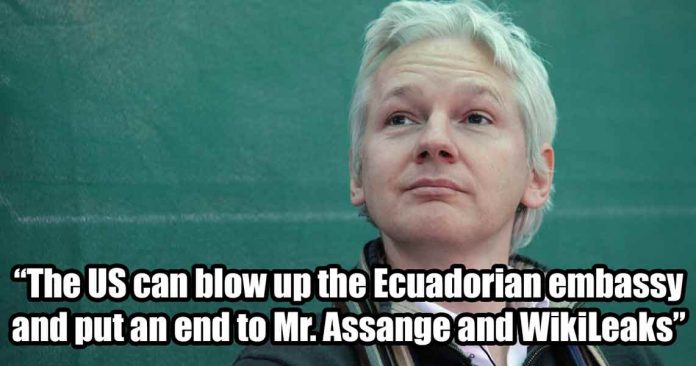 Corporate Media Calls for Murdering Assange by Drone Bombing the Embassy